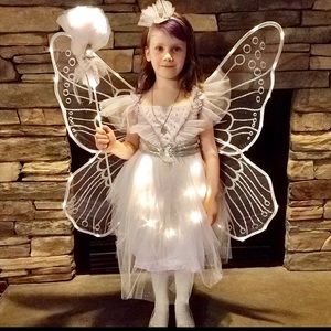 PB Kids Lavender Fairy Halloween Costume 4-6Y